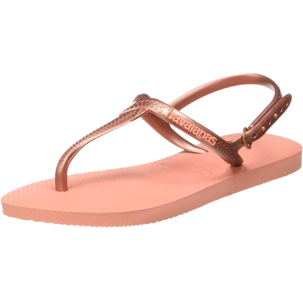 HAVAIANAS Women's Twist T-Bar Sandals in Silk Rose 37-38